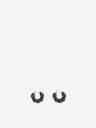 Bottega Veneta Silver And Tassel Earrings Bottega Veneta Silver And Tassel Earrings - Fondant
