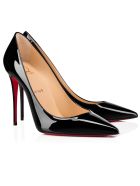 Christian Louboutin Black Patent Kate 100 Pumps Christian Louboutin Black Patent Kate 100 Pumps - BLACK