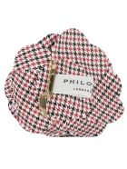 Philosophy di Lorenzo Serafini Houndstooth Brooch Philosophy di Lorenzo Serafini Houndstooth Brooch - Fantasy Red