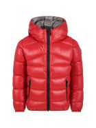Colmar Red Jacket For Boy With Logo Colmar Red Jacket For Boy With Logo - Red