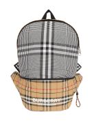 Burberry Vintage Check Nylon Backpack Burberry Vintage Check Nylon Backpack - Beige