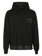 Dolce & Gabbana Chest Logo Layered Hoodie Dolce & Gabbana Chest Logo Layered Hoodie - Black