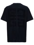 Givenchy Black Cotton T-shirt With Logo Givenchy Black Cotton T-shirt With Logo - Black