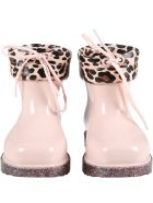 Melissa Pink Boots For Girl Melissa Pink Boots For Girl - Pink