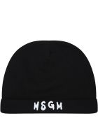 MSGM Black Set Fo Babykids With White Logo MSGM Black Set Fo Babykids With White Logo - Black
