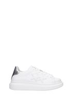 2Star Sneakers In White Leather 2Star Sneakers In White Leather - white