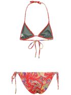 Etro Ibiza Red Bikini With Paisely Print Etro Ibiza Red Bikini With Paisely Print - Red