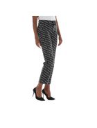 High Rise Logo Jeans T by Alexander Wang High Rise Logo Jeans - Grey Aged White