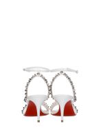 Christian Louboutin Mafaldina Sandals In White Leather Christian Louboutin Mafaldina Sandals In White Leather - white