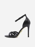 MICHAEL Michael Kors Brinkley Leather Sandals MICHAEL Michael Kors Brinkley Leather Sandals - Black