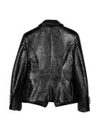 Balmain Blazer Doppiopetto Teen Nero Balmain Blazer Doppiopetto Teen Nero - Nero