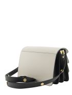 Marni Trunk - Bag In Saffiano Calf Marni Trunk - Bag In Saffiano Calf - White/cigar