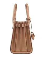 Baby Sac De Jour Bag In Canvas And Camel Leather Saint Laurent Baby Sac De Jour Bag In Canvas And Camel Leather - Nat.beige/vint.bro.gold