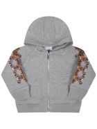 Burberry Gray Swatshirt For Bay Kids With Bears Burberry Gray Swatshirt For Bay Kids With Bears - Grey