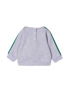 Fendi Gray Sweatshirt Fendi Gray Sweatshirt - Grigio/verde