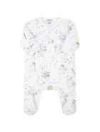 Givenchy White Set For Baby Kids With Constellations Givenchy White Set For Baby Kids With Constellations - White