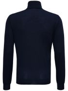 Lardini Blue Wool And Silk Sweater Lardini Blue Wool And Silk Sweater - Blu