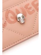 Graffiti Logo Cardholder Alexander McQueen Graffiti Logo Cardholder - Rosa