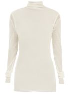 Ann Demeulemeester Tess Cashmere And Silk Sweater Ann Demeulemeester Tess Cashmere And Silk Sweater - WHITE (White)