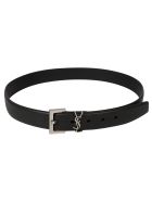 Saint Laurent Square Buckle Classic Belt Saint Laurent Square Buckle Classic Belt - Black