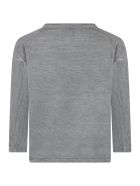 Bobo Choses Grey T-shirt For Kids With Logo Bobo Choses Grey T-shirt For Kids With Logo - Grey