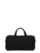 Marine Serre Three Pocket Shoulder Bag In Black Viscose Marine Serre Three Pocket Shoulder Bag In Black Viscose - black