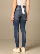 Armani Exchange Jeans Armani Exchange Super Skinny Cropped Jeans In Washed Denim Armani Collezioni Armani Exchange Jeans Armani Exchange Super Skinny Cropped Jeans In Washed Denim - Denim