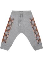 Burberry Grey Sweatpant For Baby Kids With Bears Burberry Grey Sweatpant For Baby Kids With Bears - Grey