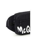 Urban Graffiti Logo Beltpack Alexander McQueen Urban Graffiti Logo Beltpack - Black/white