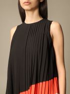 Armani Exchange Dress Armani Exchange Pleated Short Dress Armani Collezioni Armani Exchange Dress Armani Exchange Pleated Short Dress - Black