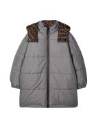 Fendi Gray Lightweight Jacket With Hood. Fendi Gray Lightweight Jacket With Hood. - Grigio