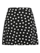 Saint Laurent Jupe Skirt Saint Laurent Jupe Skirt - Marine Craie