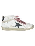 Golden Goose Mid-star Classic Sneakers Golden Goose Mid-star Classic Sneakers - White/Ice