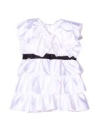 Balmain White Baby Girl Dress Balmain White Baby Girl Dress - Bianco