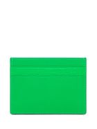 Balenciaga Green Leather Card Holder With Logo Balenciaga Green Leather Card Holder With Logo - Green