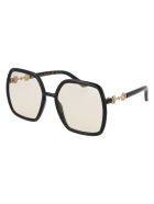 Gg0890s Sunglasses Gucci Gg0890s Sunglasses - 005 BLACK BLACK YELLOW