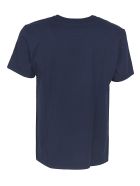 Profile Fox Patch Pocket Tee-shirt Maison Kitsuné Profile Fox Patch Pocket Tee-shirt - NAVY