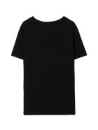 Balmain Black Cotton T-shirt Balmain Black Cotton T-shirt - Nero