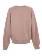 Miu Miu Logo Print Sweatshirt Miu Miu Logo Print Sweatshirt - Pink