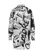 Dolce & Gabbana 'dg Next' Shirt Dolce & Gabbana 'dg Next' Shirt - Black&White