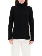 Colville Two-tone Wool Sweater Colville Two-tone Wool Sweater - BLACK CREAM (Black)
