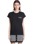 Balmain T-shirt In Black Cotton Balmain T-shirt In Black Cotton - Nera