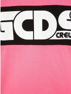 Colour-block Logo T-shirt GCDS Mini Colour-block Logo T-shirt - Fucsia