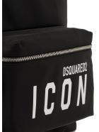 Dsquared2 Fabric Backpack Dsquared2 Fabric Backpack - NERO+BIANCO