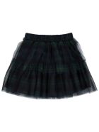 Philosophy di Lorenzo Serafini Kids Check Tulle Skirt With Flounces Philosophy di Lorenzo Serafini Kids Check Tulle Skirt With Flounces - Blu