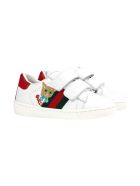 Gucci White Shoe Unisex Gucci White Shoe Unisex - Bianco/verde/rosso