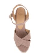 Blaudell Wedge Espadrille In Dusty Pink Canvas Castañer Blaudell Wedge Espadrille In Dusty Pink Canvas - DUST