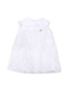 Miss Blumarine Dress With Print Miss Blumarine Dress With Print - Bianco