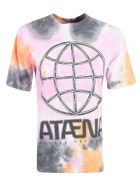 McQ Alexander McQueen Global Network T-shirt McQ Alexander McQueen Global Network T-shirt - Black/Orange