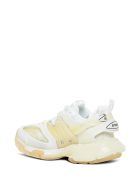 Balenciaga Track Clear Sole Sneakers In Mix Of Materials Balenciaga Track Clear Sole Sneakers In Mix Of Materials - White